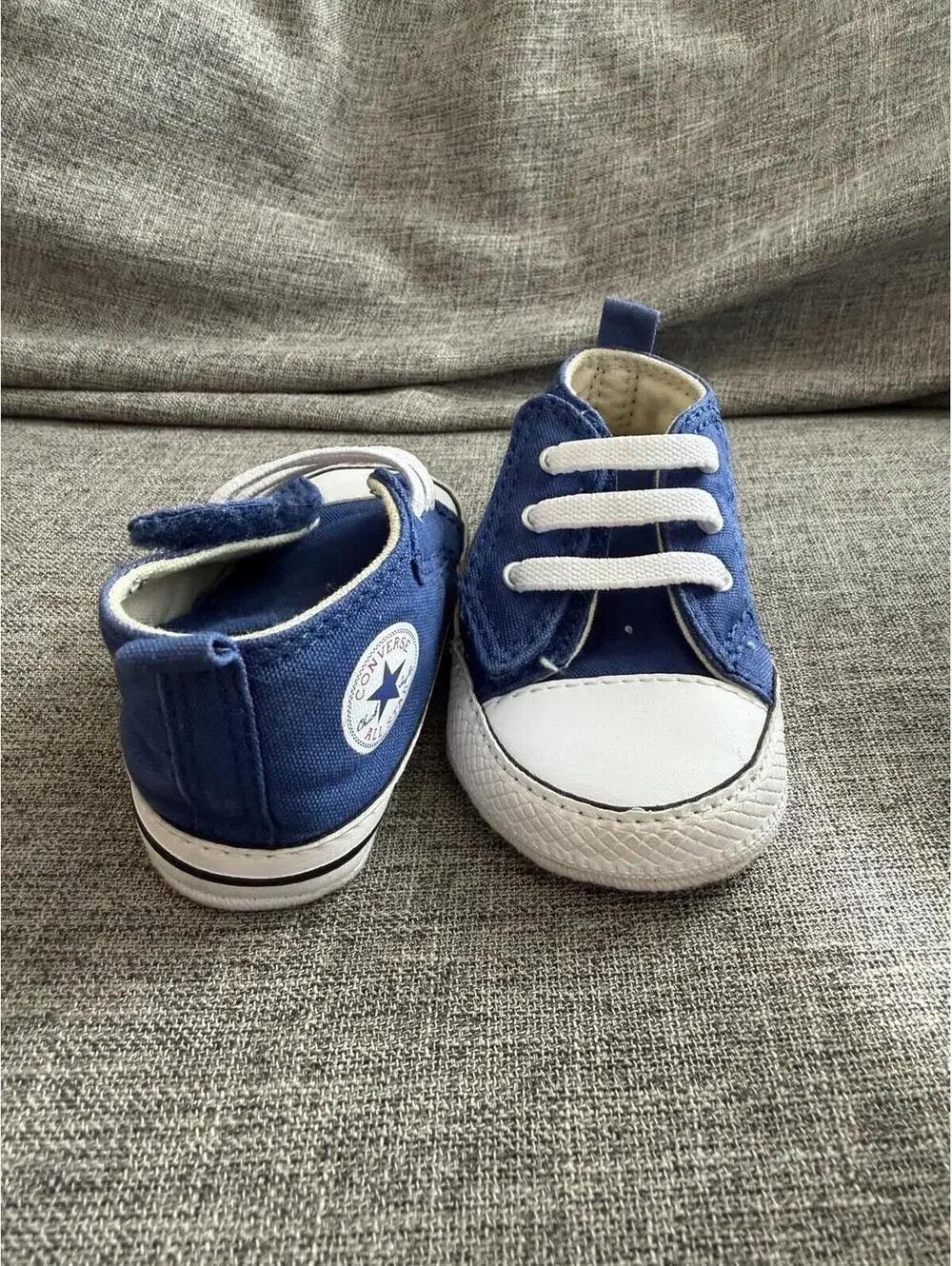 Chuck Taylor Converse All Stars First Star Crib Shoes Size 3 Newborn 0-6 Months